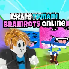 Play Escape Tsunami Brainrots Online game