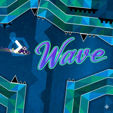 Play Geometry Dash Wave now!