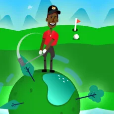 Play Golf Orbit game