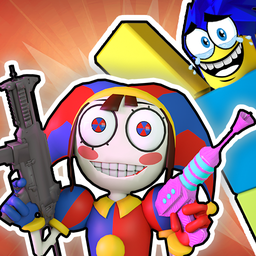 Play Obby Invasion at the Digital Circus. Shooter! game